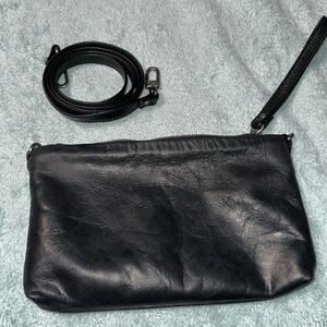 Rough and tumble crossbody bag/wristlet
